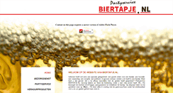 Desktop Screenshot of biertapje.nl